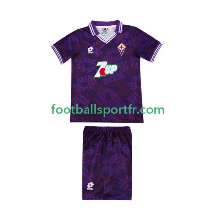 Tenue ACF Fiorentina 1992 1993 Retro Enfant Domicile Maillot de Foot